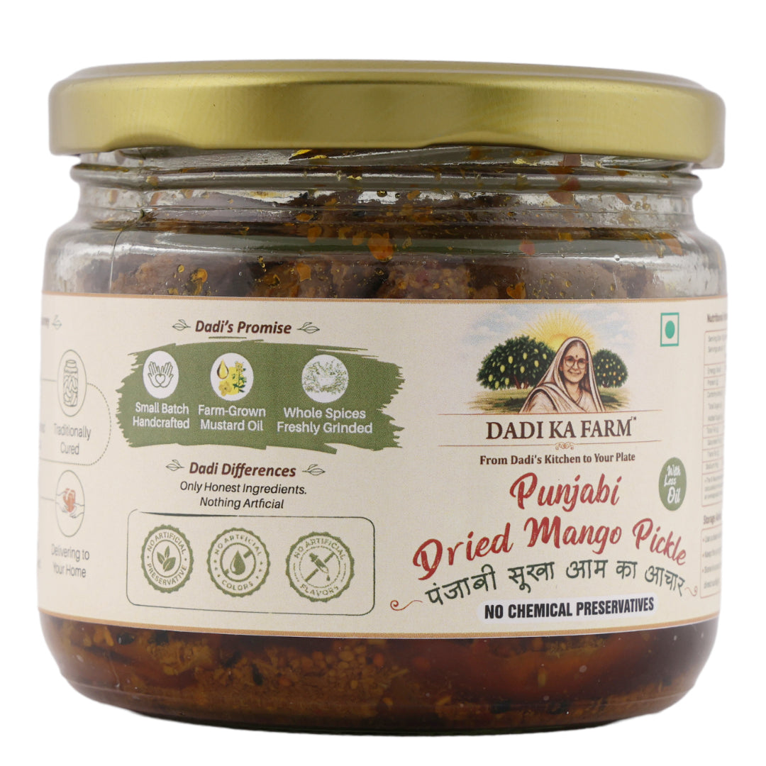 Punjabi Dried Mango Pickle
