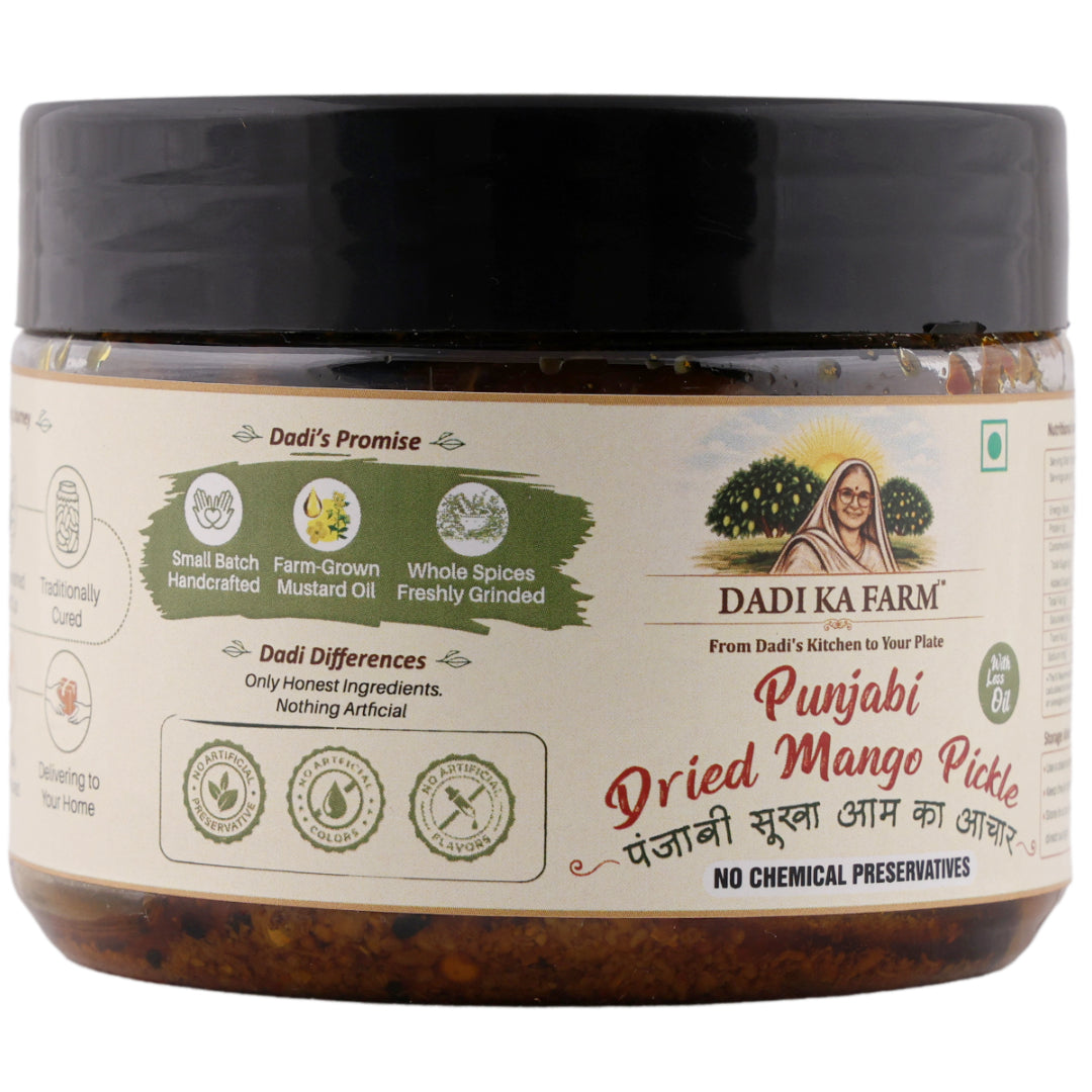 Punjabi Dried Mango Pickle